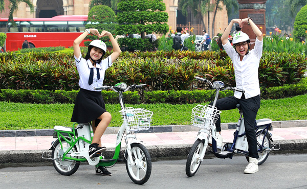 Đảm bảo an toàn cho học sinh khi lưu thông bằng xe đạp điện